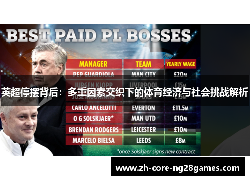 英超停摆背后：多重因素交织下的体育经济与社会挑战解析